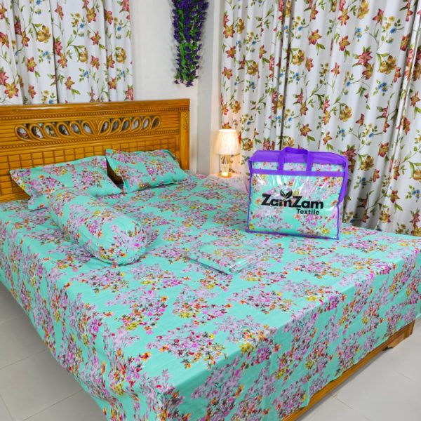 KING SIZE PREMIUM QUALITY COMFORTER COMBO SET Code={ ZT-406 }