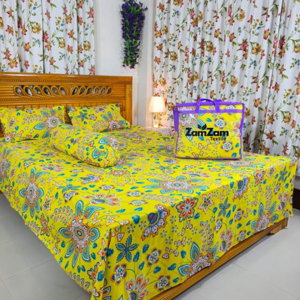 KING SIZE PREMIUM QUALITY COMFORTER COMBO SET Code={ ZT-407 }