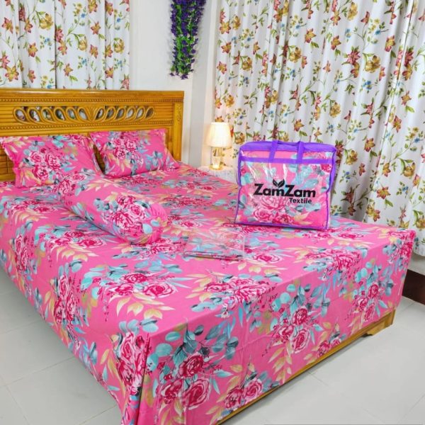 KING SIZE PREMIUM QUALITY COMFORTER COMBO SET  Code={ ZT-408 }