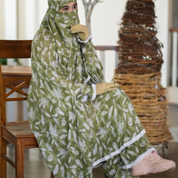 Premium Khimar & Plazu Set Code-511