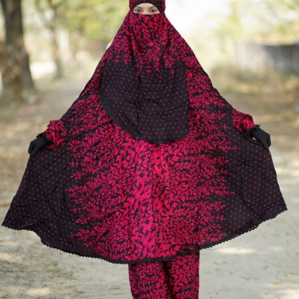 Premium Khimar & Plazu Set Code-512