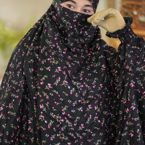 Premium Khimar & Plazu Set Code-513