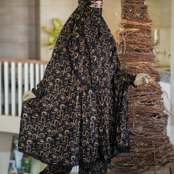 Premium Khimar & Plazu Set Code-519