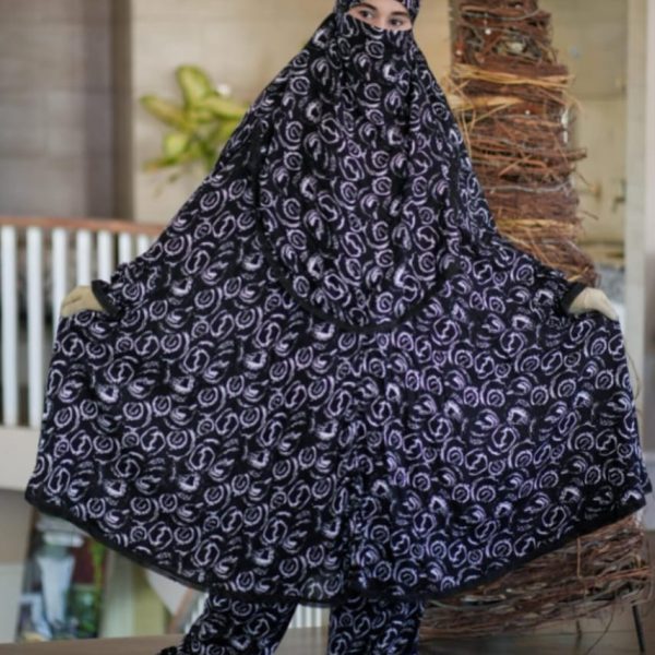 Premium Khimar & Plazu Set Code-521